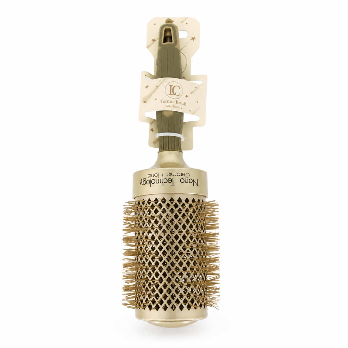 Cepillo Térmico Dorado