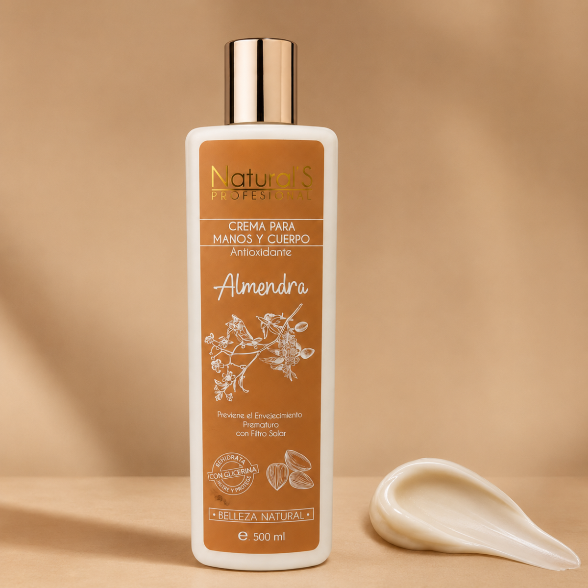 Crema Corporal Naturals Almendras