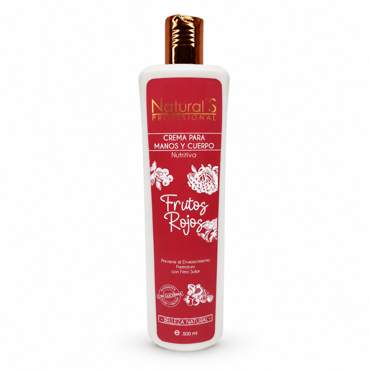 Crema Corporal Naturals Frutos Rojos