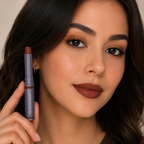 Labial Ecleyr Waterproof Larga Duración Chocolate