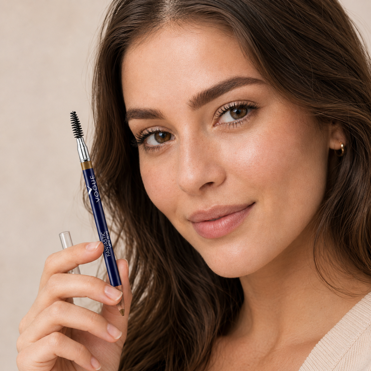 Lapiz de Cejas Vogue Fantastic Caoba
