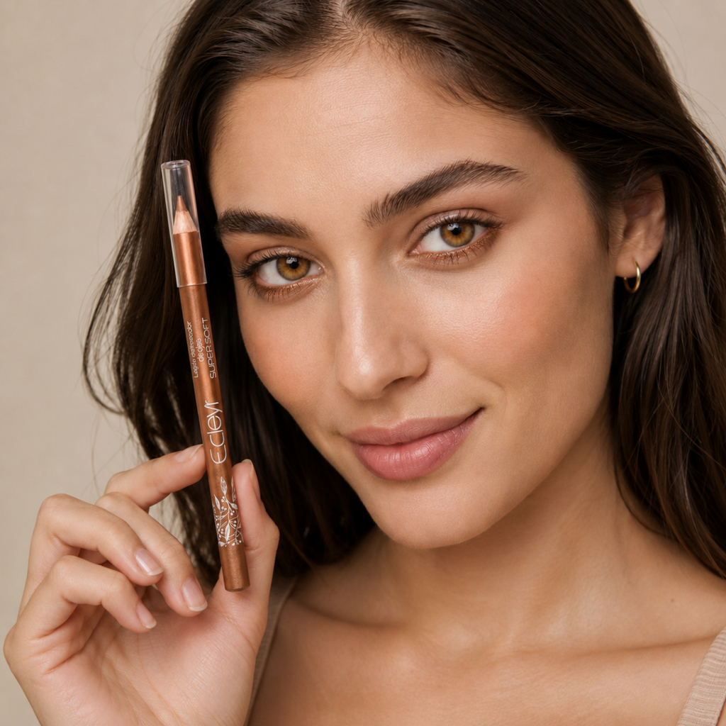 Lápiz Delineador de Ojos Ecleyr Madera Bronze