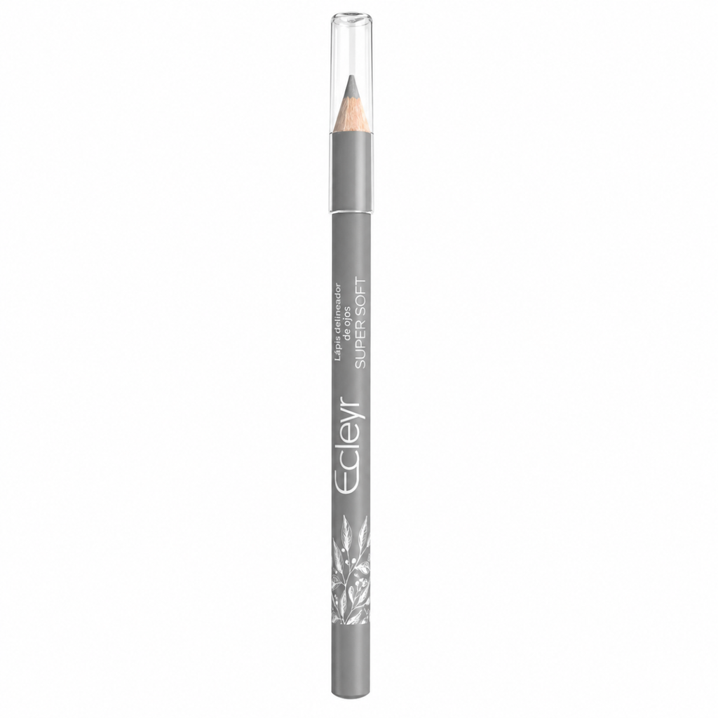 Lápiz Delineador de Ojos Ecleyr Madera Silver