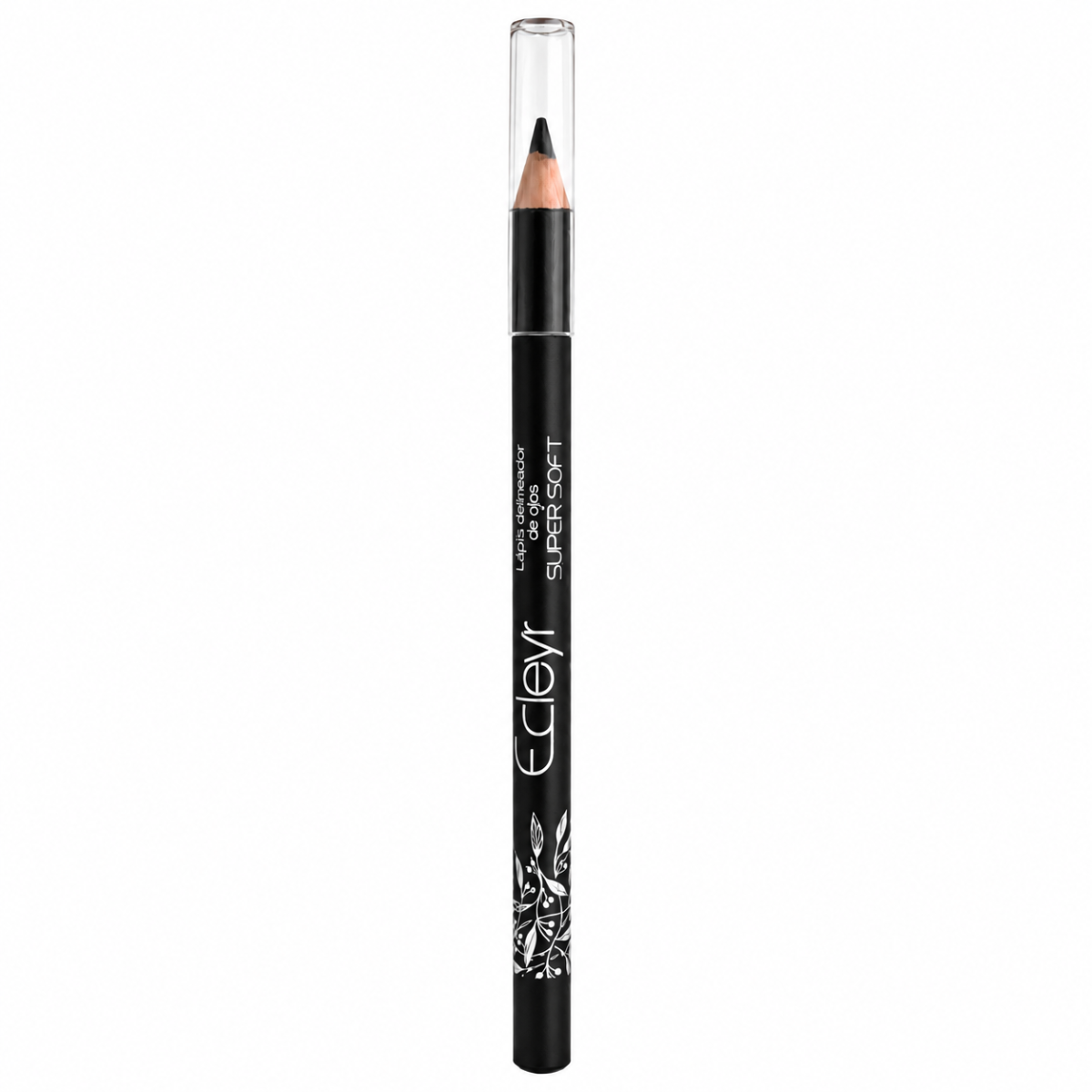 Lápiz Delineador de Ojos Ecleyr Madera Noir