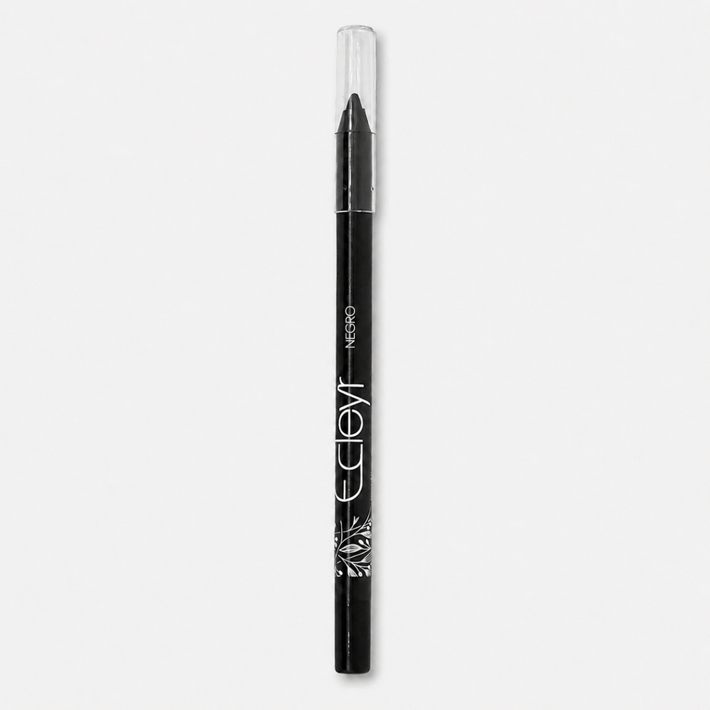 Lápiz Delineador de Ojos Ecleyr Waterproof Negro