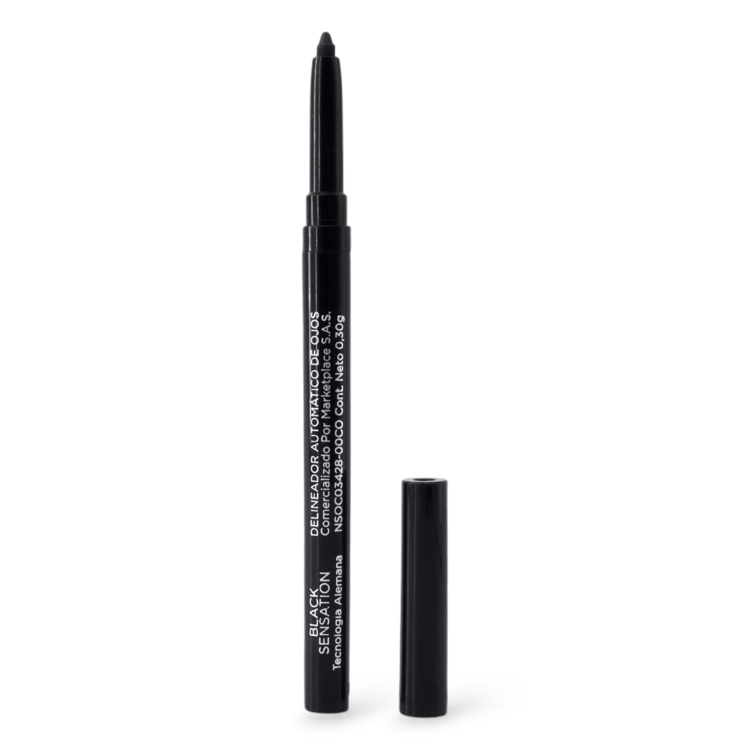 Lápiz Delineador de Cejas Retractil Ecleyr Dark Coffee