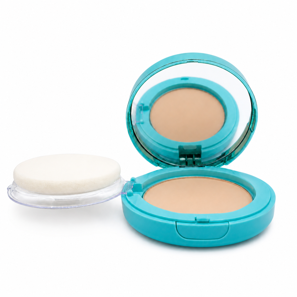 Polvo Compacto Ecleyr Estuche de Lujo #2 Perla