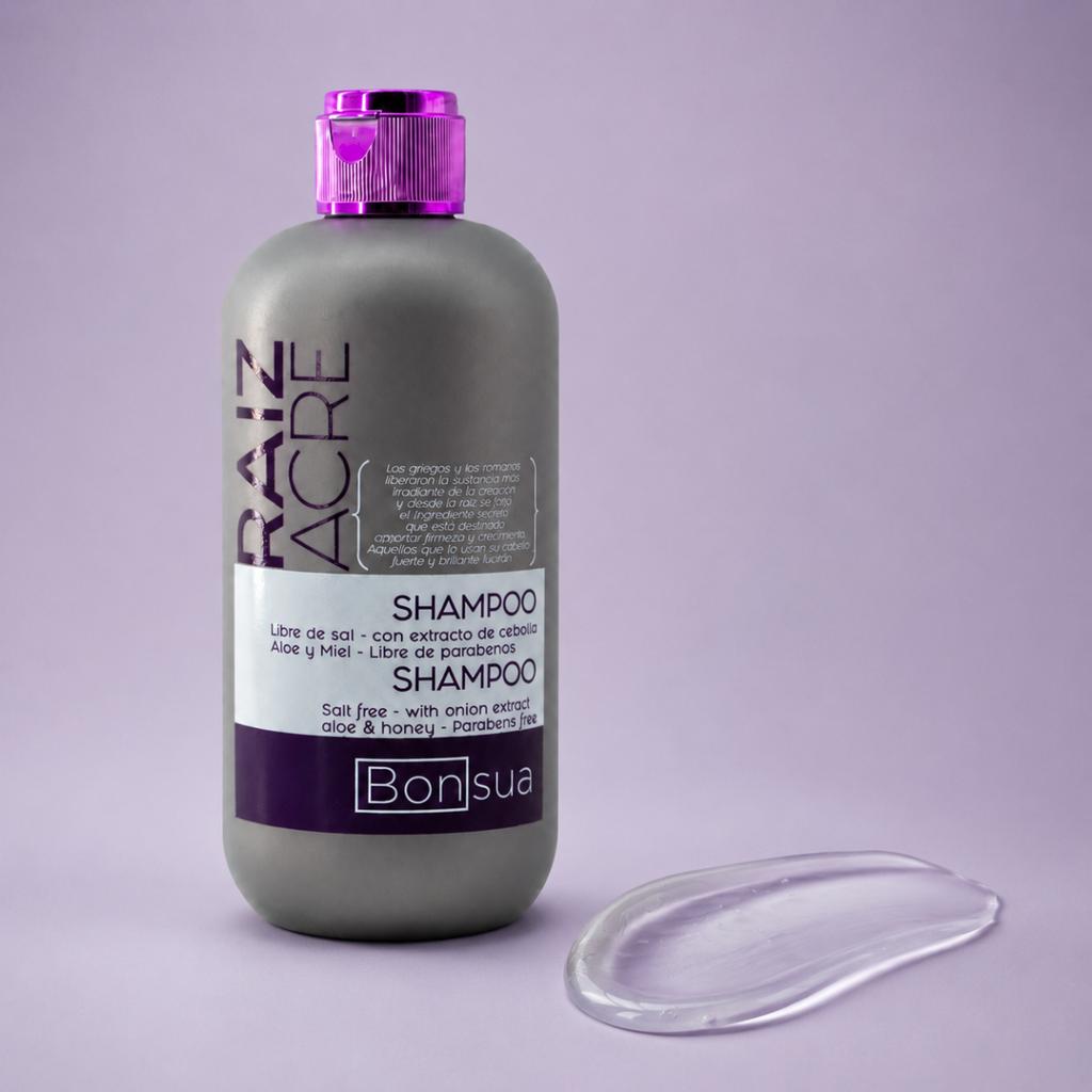 Shampoo Bonsua Raíz Acre con Cebolla
