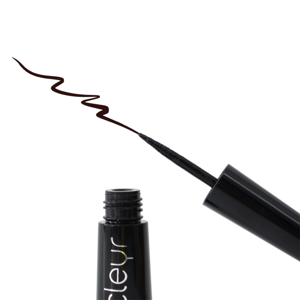 Delineador de Ojos Liquido Ecleyr Café