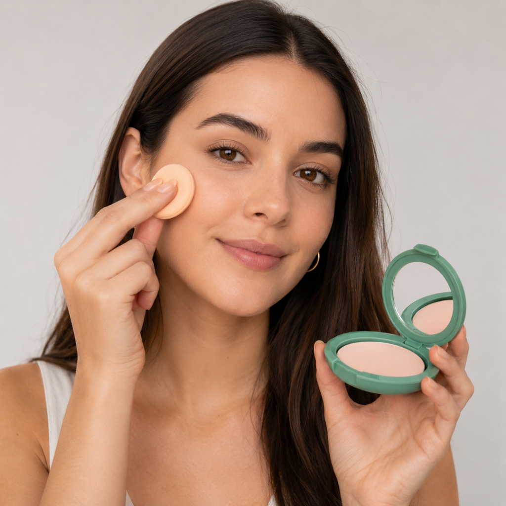 Polvo Compacto Ana María con SPF 25 Natural