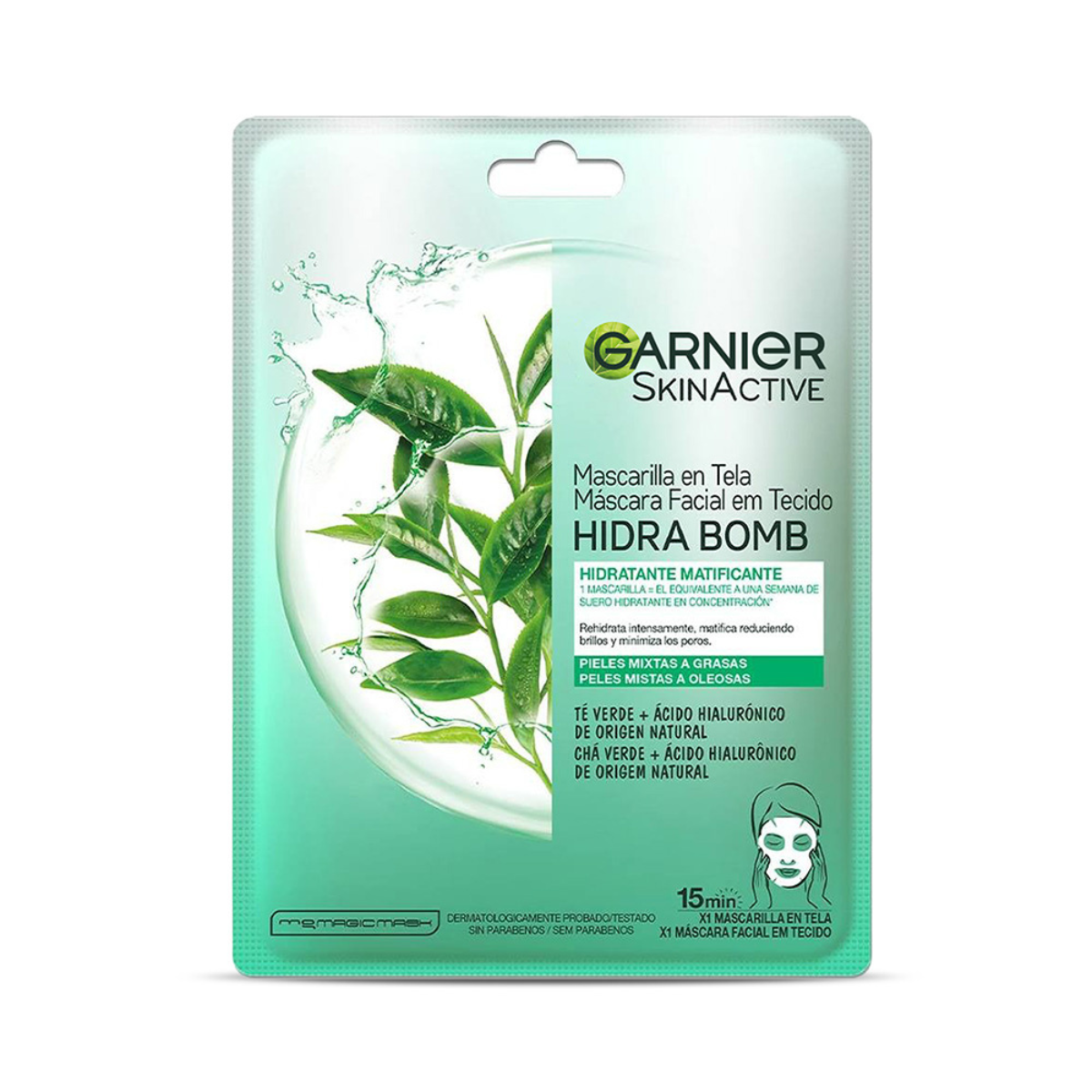 MASCARILLA TE VERDE HIDRATANTE-MATIFICANTE - producto
