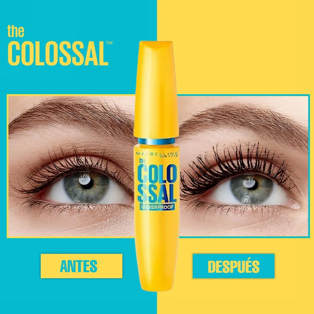 PESTAÑINA COLOSSAL VOLUMEN EXPRESS WATERPROOF - persona