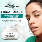 CREMA DIA HIDRA TOTAL 5 MATIFICANTE - persona