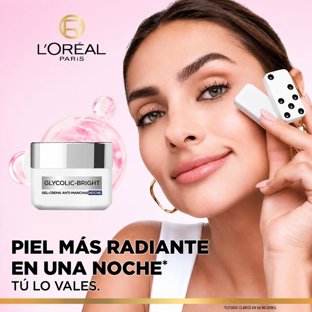CREMA NOCHE GLYCOLIC BRIGHT - persona