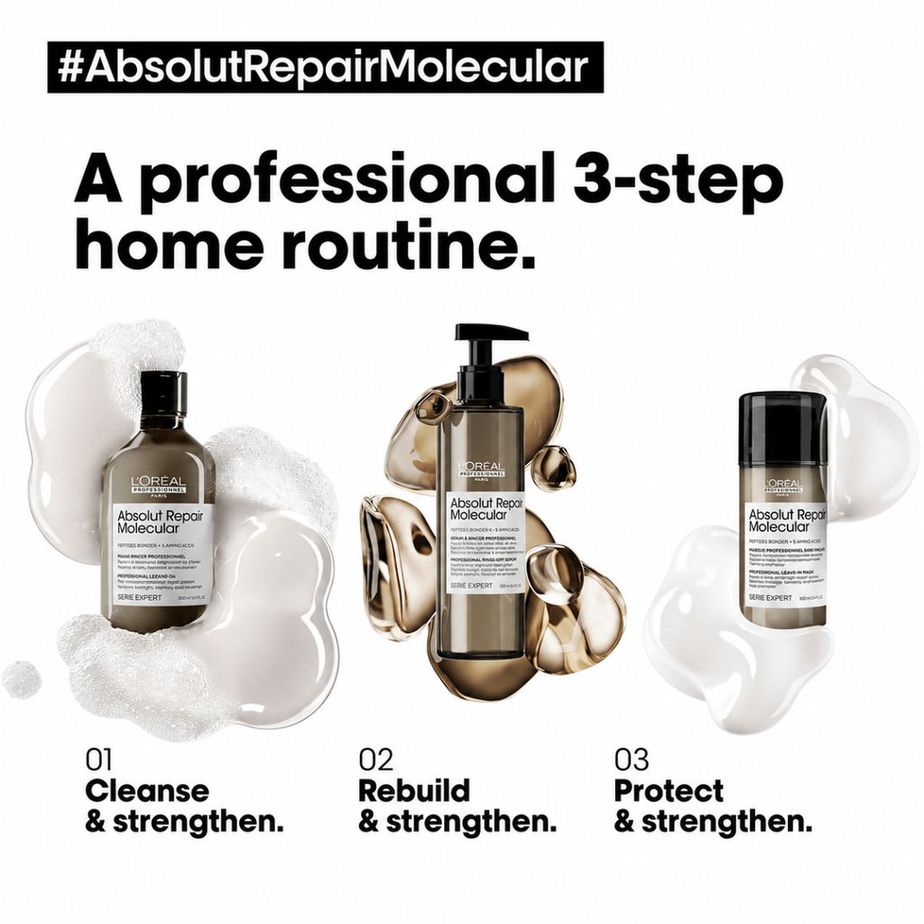 SHAMPOO ABS REPAIR MOLECULAR - aplicado