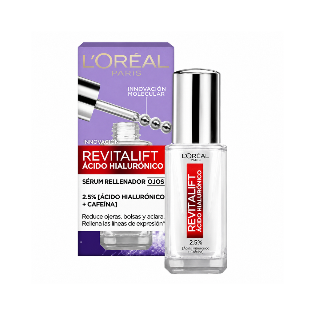 SERUM DE OJOS REVITALIF ACIDO HIALURONICO - empaque